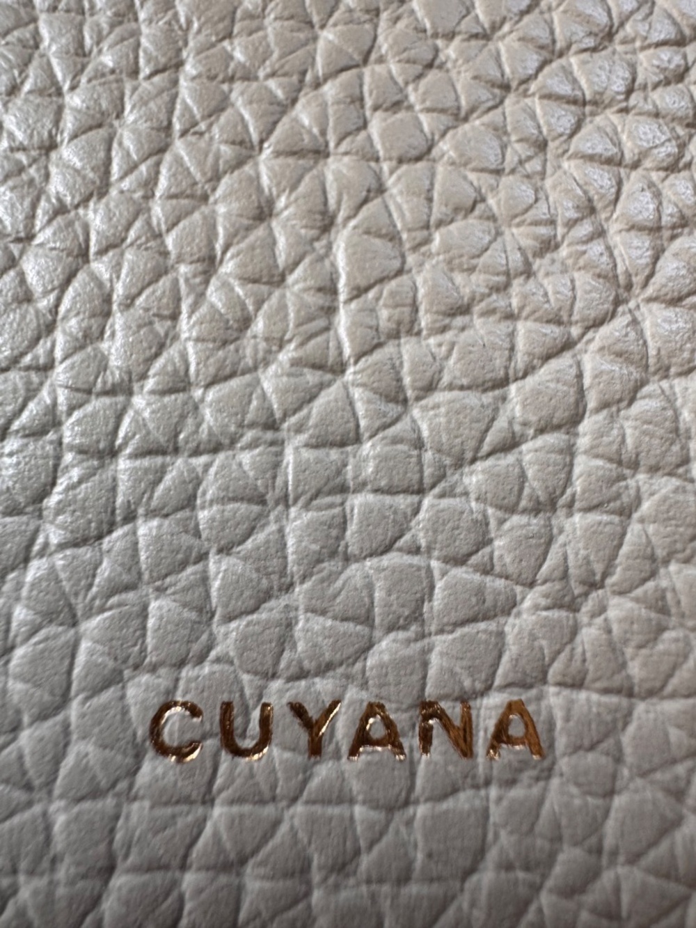Complete Set: CUYANA System Tote & Leather Organizer | Stone Pebbled Leather - Picture 6 of 16